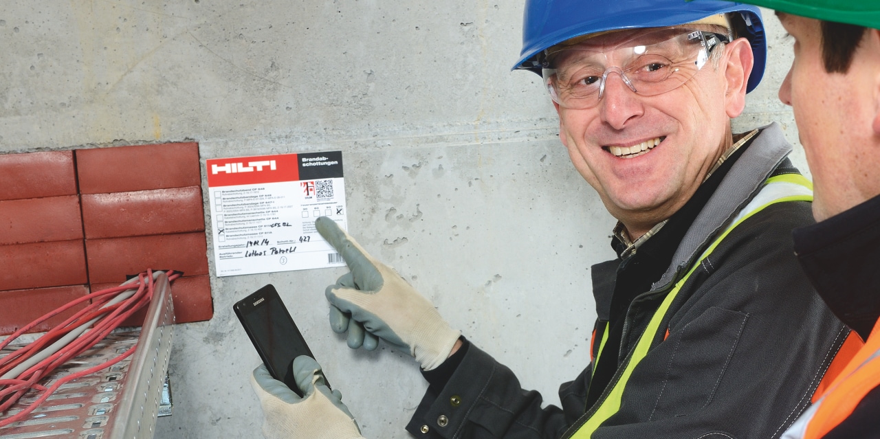 Firestop Intumescent hermeetik dokumenteeritud, kasutades BIM-ühilduvat tarkvara, mis integreerib tehnoloogia ehitustöödesse ja rajatiste haldamisse