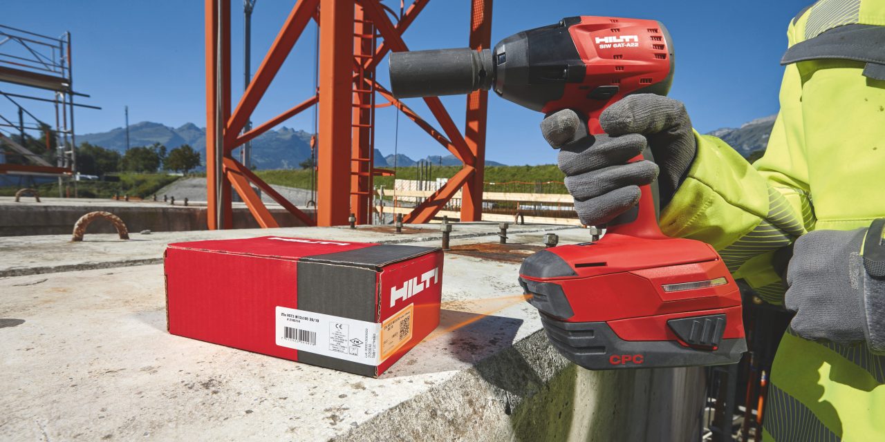 SIW 6AT-A22, SI-AT-A22, B22, SI-S, KB-TZ, HST3 HST3 stud anchor, KB-TZ stud anchor, cordless impact wrench, adaptive torque module, compact battery, long socket