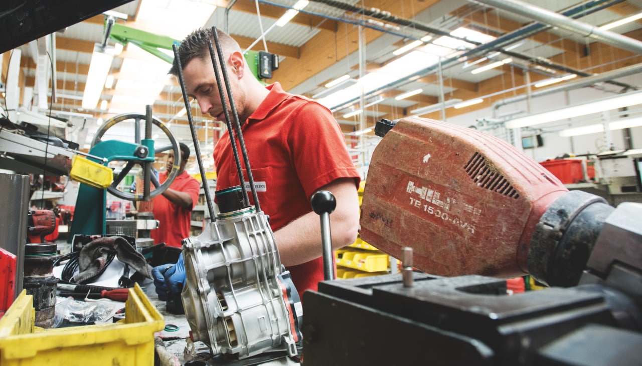 Hilti eluaegne teenindus