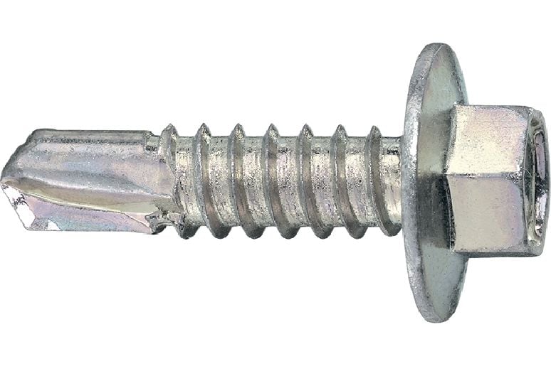 Isepuurivad metallikruvid S-MD 23 Z Isepuuriv kruvi (tsingitud süsinikteras) pressäärikuga keskmise-jämeda metalli kinnitamiseks metalli külge (kuni 6 mm)